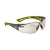 Safety glasses RUSHPSCSPL SMALL Platinum, lenses Copper, Grey / Green temples
